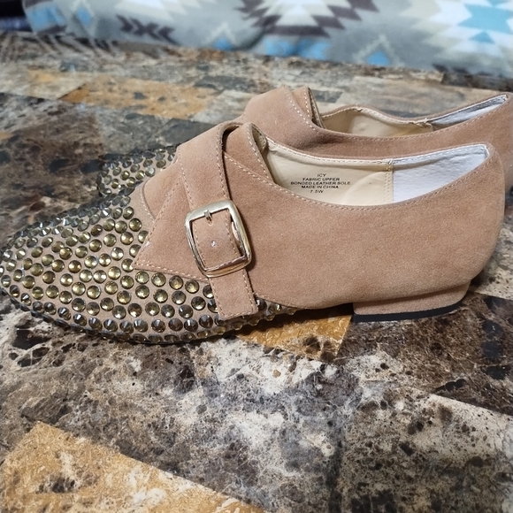 Bijou New York studded flats/loafers - Picture 4 of 7